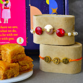 Bandhan Bhai - Bhabhi Rakhi Hamper 22 - SweeDesi